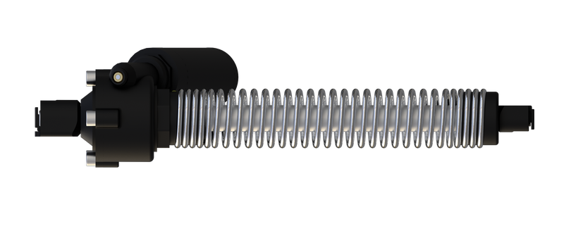 Car running tailgate support rod